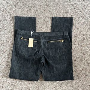 Michael KORS NWT dark wash blue jeans sz 14